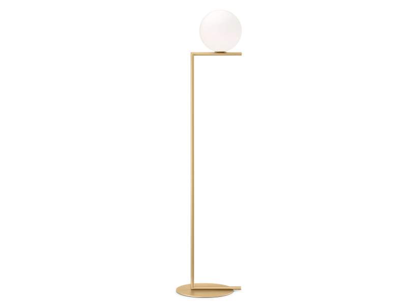 Standleuchte mit Streulicht Designer Büro-Stehleuchte LED Kugel Leuchte moderne Büroleuchte LED, Flos, IC Lights