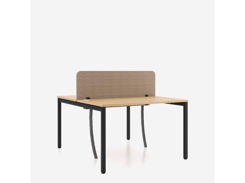 Doppelarbeitsplatz Büro Bürotische Team-Tisch Nowy Styl bSpace Workbenches