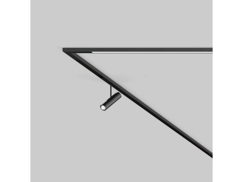 dimmbare Stromschiene Lichtsysteme schwar Deckenlecuhten XAL Move it 10 surface system