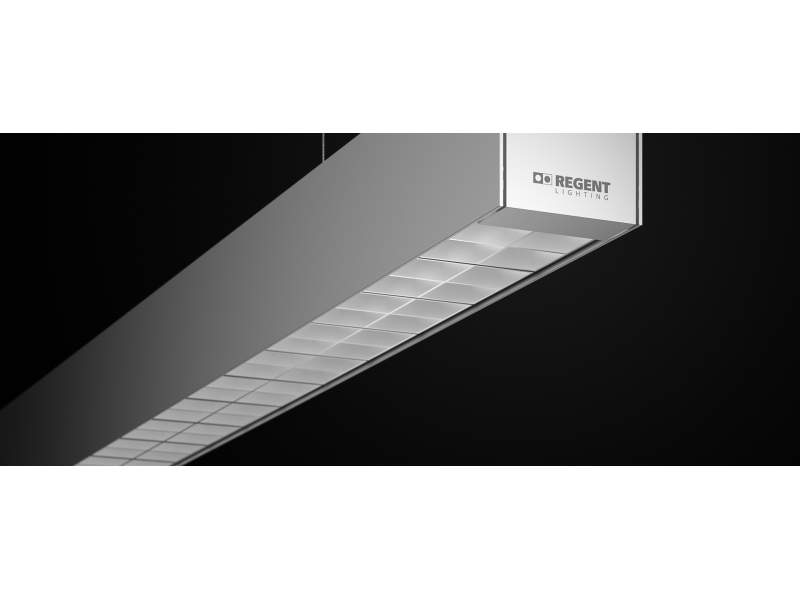 Lichtkanalsysteme Pendelleuchten Design Pendelleuchte modern Bürolampe Aluminium Regent Channel S Up