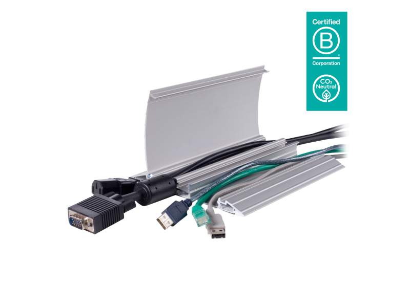 Kabelbinder, Cable Manager, Kabelhalter, Kabelclips Dataflex Addit Kabelschutz 90 cm - gerade 412