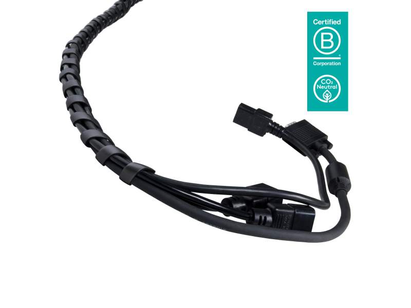 Kabelmanagement schwarz Dataflex Addit Kabelspirale 253
