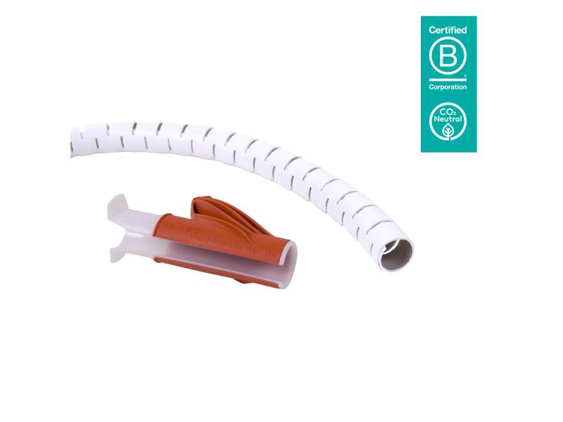 Kabelbinder, Cable Manager, Kabelhalter, Kabelclips, Kabelschutz Dataflex Addit Kabelschlucker ø15 mm/3 m + Einzugshilfe 731
