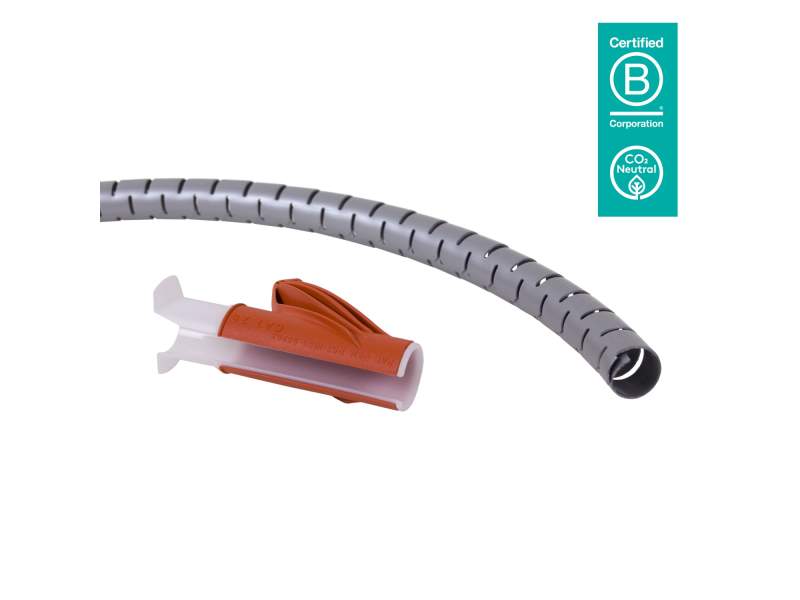 Kabelbinder, Cable Manager, Kabelhalter, Kabelclips, Kabelschutz Dataflex Addit Kabelschlucker ø15 mm/3 m + Einzugshilfe 732