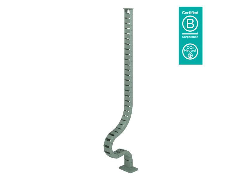 Kabelführungen grün Dataflex Addit Kabelführung Sitz-Steh 130 cm – Schreibtisch 479