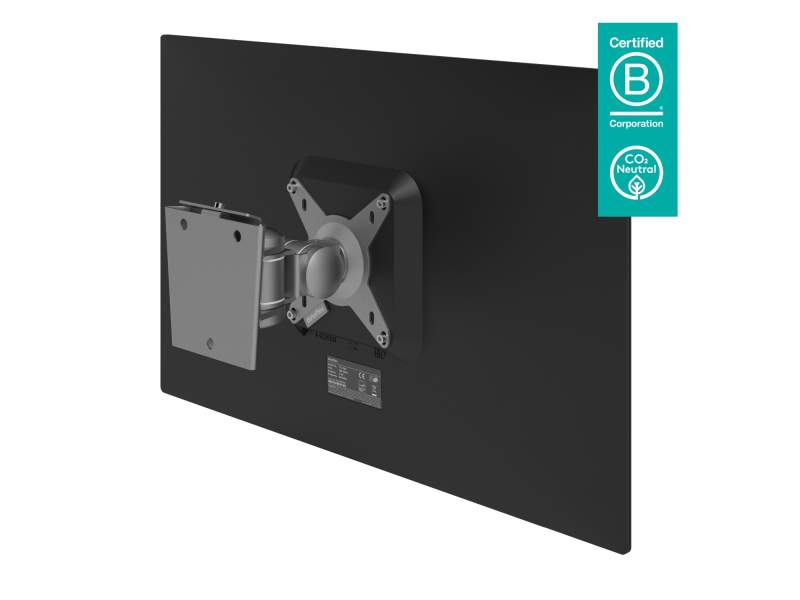 Monitorhalterung, Tischklemme, Kabellochbefestigung, Monitor-Befestigung Dataflex Viewmate plus Monitorarm - Schreibtisch 032