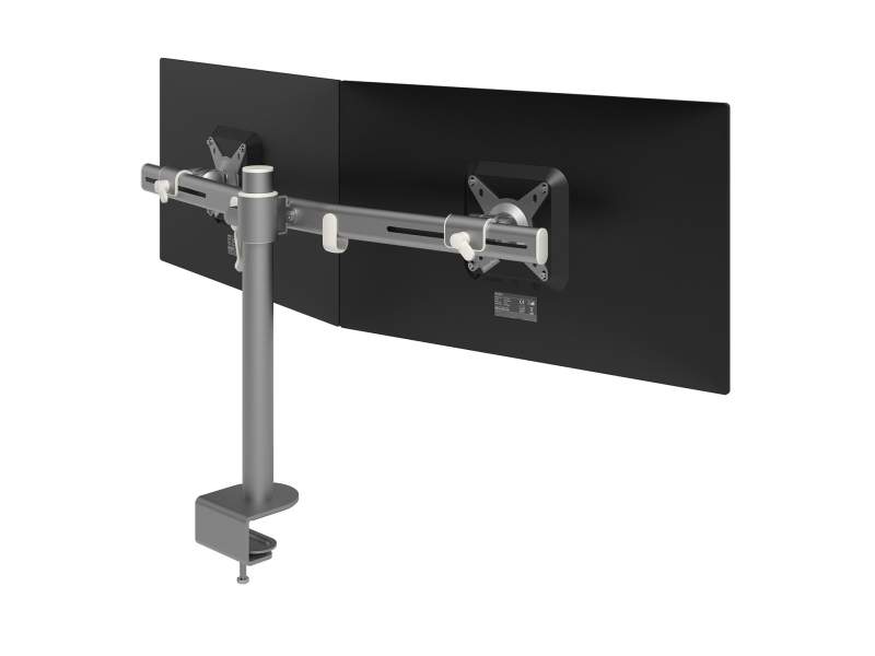Monitorhalterung Dual, Tischklemme, Kabellochbefestigung, Monitor-Befestigung Dataflex Viewmate Monitorarm - Schreibtisch 642