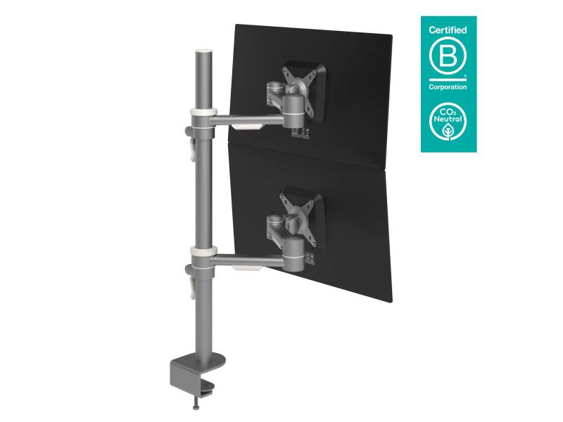 Monitorhalterung, Tischklemme, Kabellochbefestigung, Monitor-Befestigung Dataflex Viewmate Monitorarm - Schreibtisch 682