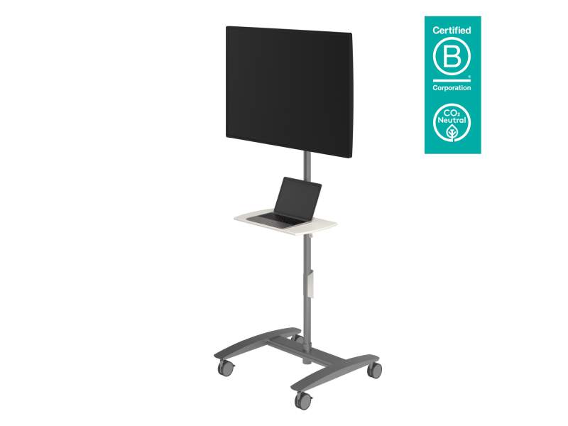 Trolley Dataflex Viewmate Workstation - Fußboden 712
höhenverstellbar