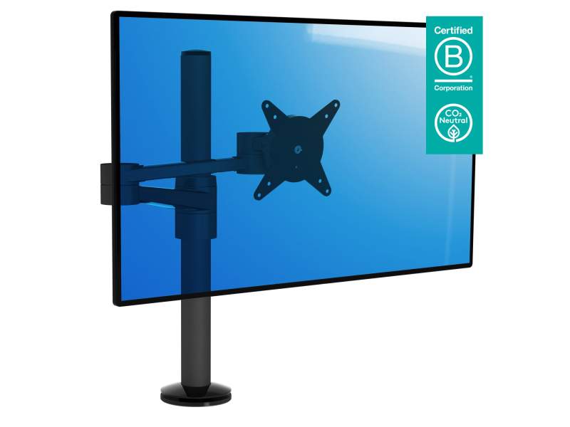 Monitorarm Monitorhalterung, Tischklemme, Kabellochbefestigung, Monitor-Befestigung Dataflex Viewlite Monitorarm - Schreibtisch 123