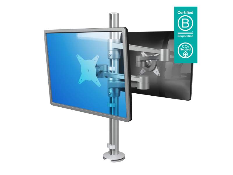 Monitorarm Monitorhalterung, Tischklemme, Kabellochbefestigung, Monitor-Befestigung Dataflex Viewlite Monitorarm - Schreibtisch 142