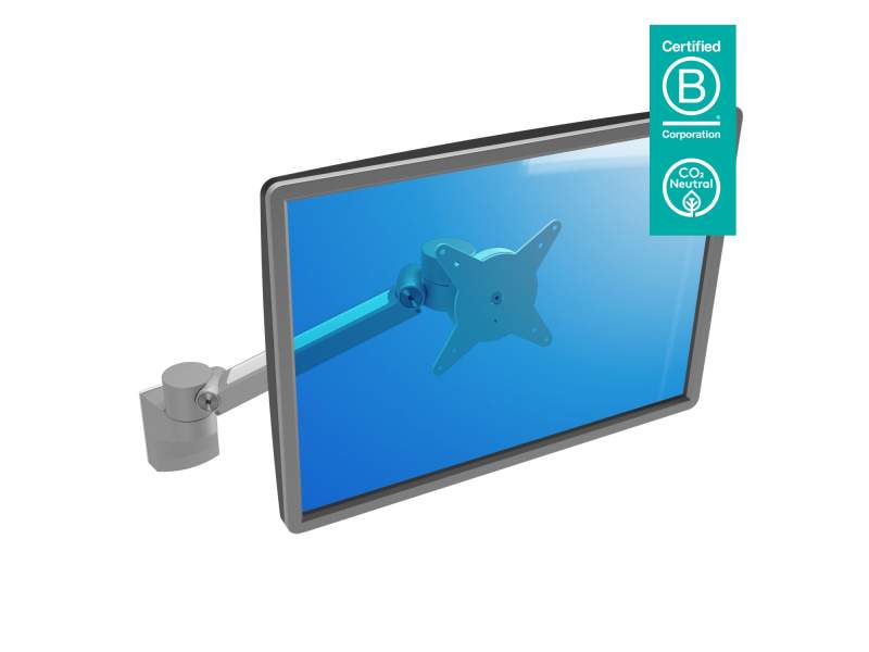 Monitorarm Monitorhalterung, Tischklemme, Kabellochbefestigung, Monitor-Befestigung Dataflex Viewlite plus Monitorarm - Wand 312