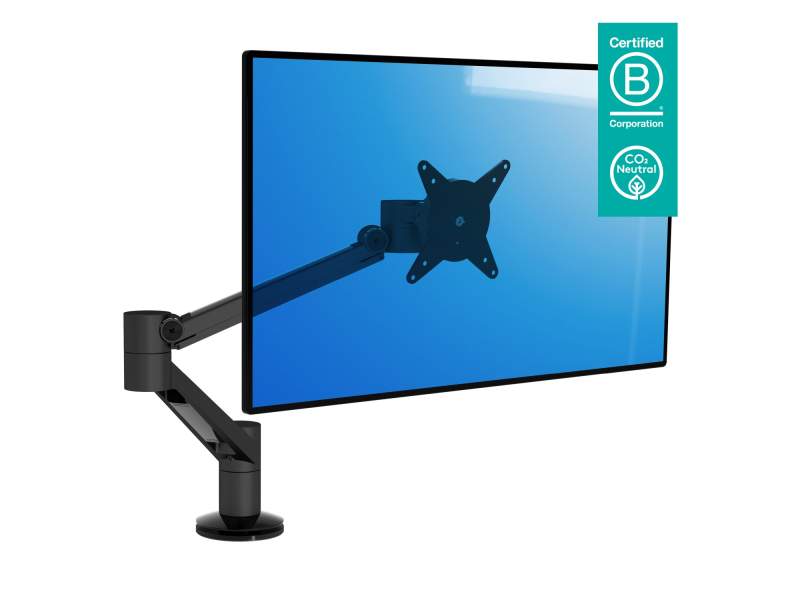 Monitorarm Monitorhalterung, Tischklemme, Kabellochbefestigung, Monitor-Befestigung Dataflex Viewlite plus Monitorarm - Schreibtisch 623