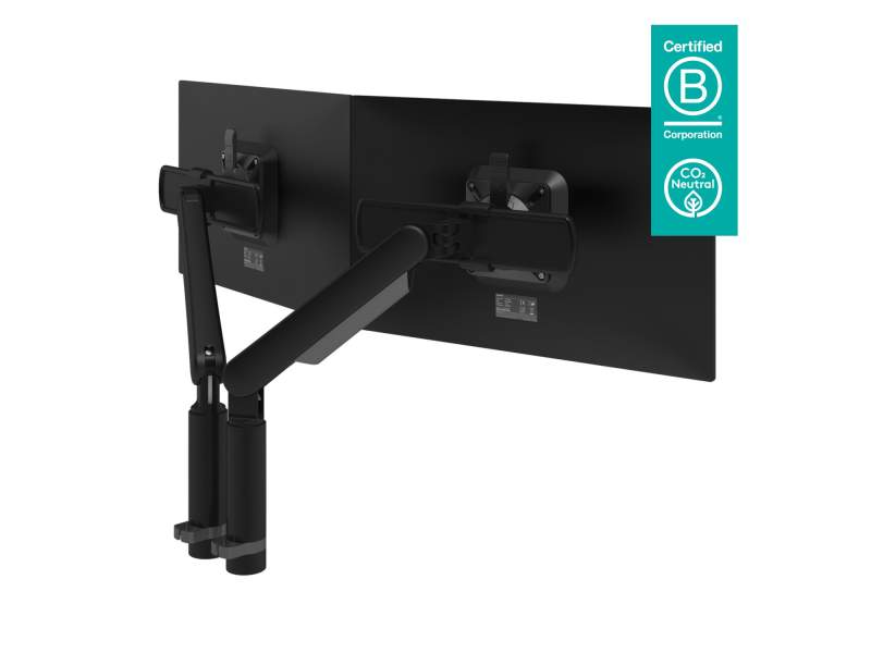 Monitorärme  schwarz Monitorhalterung, Monitor-Befestigung Dataflex Viewprime plus Monitorarm - Schreibtisch 213