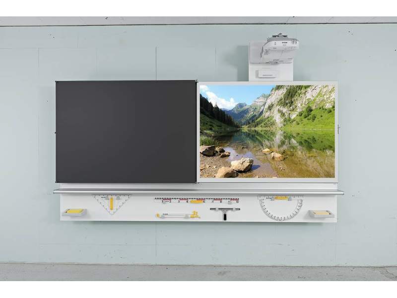 Buchwandtafel Interaktive Boards/Tafeln, Hunziker, Interaktive Tafel Modell 127PIB