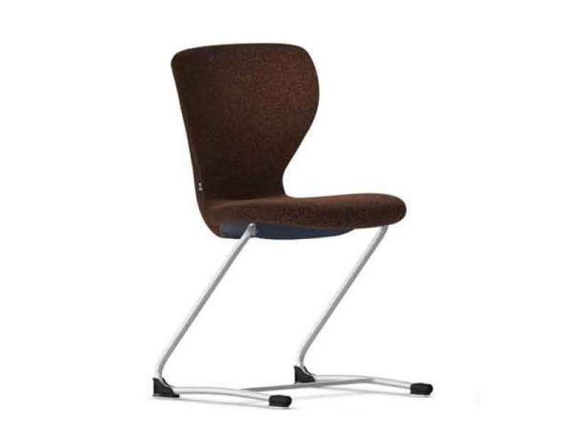 Besucherstuhl braun Freischwinger VS PantoSwing-Soft