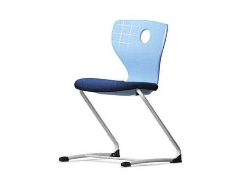 Besucherstuhl blau Freischwinger, VS, PantoSwing-LuPo 2