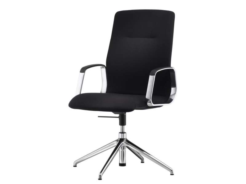 Konferenzstuhl schwarz Konferenzstühle Büro Konferenzsessel mit Armlehnen Wilkhahn Decide