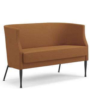 Sofa Lounge braun Loungesofa, Kinnarps, Arriba