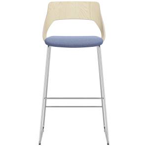 Barhocker blau Barstühle Kinnarps Embrace Barstuhl