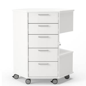 Rollcontainer Büro Büroschrank abschließbar Bürocaddy, Kinnarps, Trixagon Storage