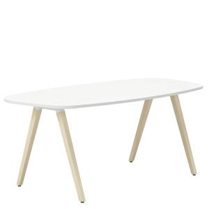 Schreibtisch modern weiße Schreibtische schwedisches Design Büromöbel, Kinnarps, Oberon