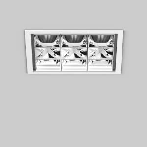 Deckenleuchte Deckenleuchten Quadratischer rechteckiger Einbau-Multi-Downlight XAL UNICO pro recessed