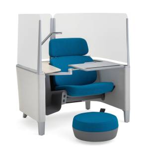 Loungemöbel Büro Lounge Möbel privater Arbeitsplatz Steelcase, Brody WorkLounge