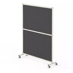 Trennwand fahrbar mobile Trennwände akustik Stellwand Lista Office LO Move