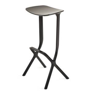 Barhocker schwarz Barstuhl Coalesse LessThanFive Hocker