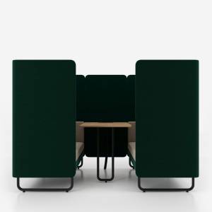 Lounge Sitzmöbel Arbeitsplatz Konferenzplatz Nowy Styl Play&Work American Diner