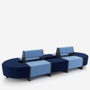 Lounge Sitzmöbel Modulare Sitzelemente Sitzinseln, Nowy Styl, Magnes II