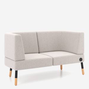 Loungesofa weiss Sofas Lounge Sitzmöbel Nowy Styl Tepee Sofa