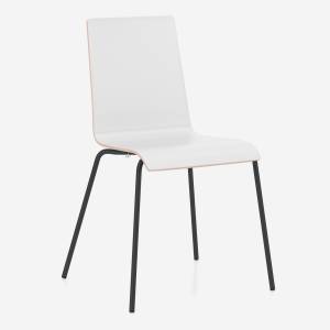 Besucherstuhl weiss Besucherstühle günstig Konferenzstühle Cafeteria Stühle Nowy Styl Cafe