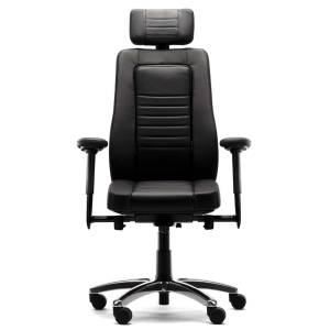 Ergonomischer Bürostuhl schwarz Bürodrehstuhl ergonomisch Büro, BMA-Ergonomics, axia focus 24/7