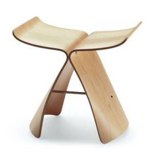 Hocker Holz Vitra Butterfly