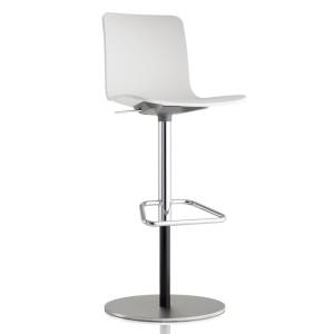 Barstuhl weiss Barstühle Barhocker Vitra HAL RE Barstool