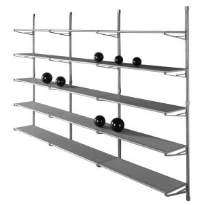 Baukastensystem Metall Regal Regalsysteme Caimi Socrate wall