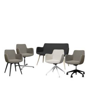 Clubsessel Loungesessel Konferenzsessel Loungemöbel Sofa Febrü, Soul