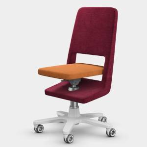 Bürostuhl rot Drehstühle Moll S9