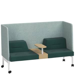 Lounge Sofa grün ophelis docks mobil Zweisitzer