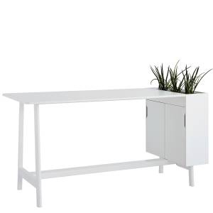 Stehtisch weiss ophelis docks Stehtische mit Box