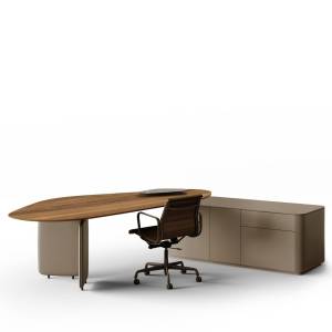 Bürotisch Holz Bürotische Schreibtisch Büro Arbeitstisch Zoom by Mobimex NAUTILUS