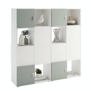 Aufbewahrungssystem Stauraum Holz Regal Bisley Kubbi