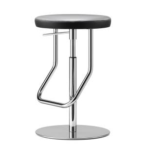 Barhocker schwarz Hocker, Thonet, S 123