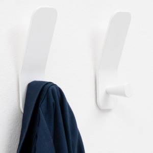 Garderobe Kleiderhaken Aluminium Cascando, Bend