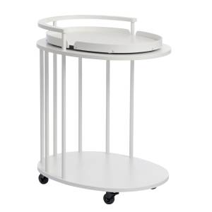 Servierwagen weiss Trolley Transportwagen NC Nordic Care Julia