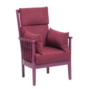 Loungesessel rot Sessel Lounge Sitzmöbel NC Nordic Care Ellinor