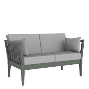 Loungesofa grau Sofa Lounge Sitzmöbel NC Nordic Care Ellinor