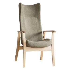 Loungesessel grau Sessel komfortable NC Nordic Care Amulett